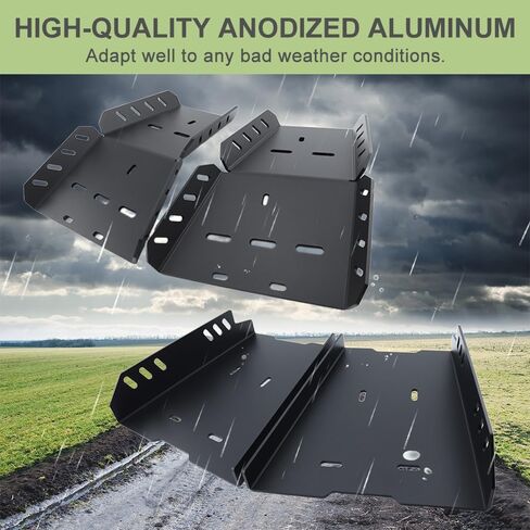 Front and Rear A-Arm Guards Fit for CFMOTO UForce 1000 / XL 2021-2025, UTV 4MM Aluminum A-Arm Skid Plates in Kuwait