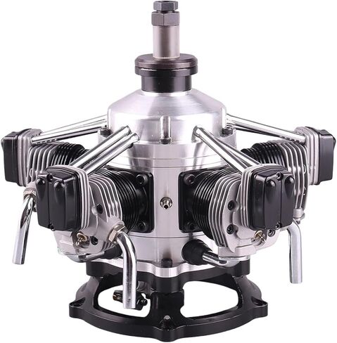 XLS FS400AR 12.8CCX5 محرك نيترو ميثانول متوهج رباعي الأشواط متوافق مع طائرة RC مماثلة لمحرك OS YS SAITO in Kuwait