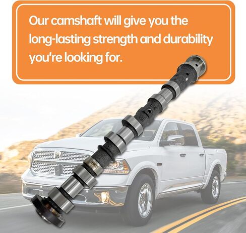 5184377AG Left Side Exhaust Camshaft Compatible with Jeep for Dodge for Chrysler & for Ram 3.6L V6 Models 05184377AH 5184377AE 5184377AF 5184377AD in Kuwait