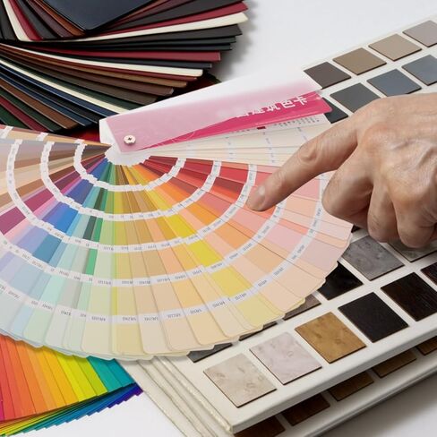 Abaodam Color Cards Deck 365 Color Paint Sample Cards Set Standard Architectural Paint Chips for for Accurate Matching for Arts and Crafts DIY Projects in Kuwait