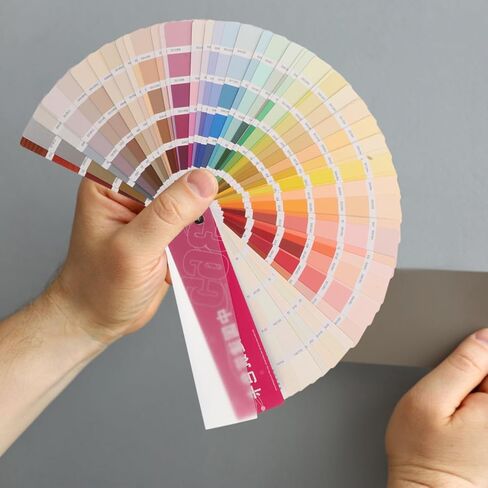 Abaodam Color Cards Deck 365 Color Paint Sample Cards Set Standard Architectural Paint Chips for for Accurate Matching for Arts and Crafts DIY Projects in Kuwait