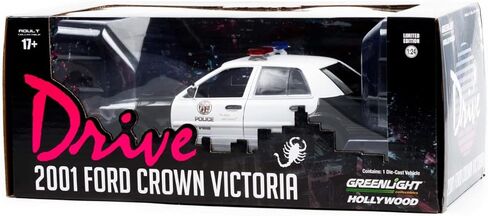 GreenLight 1:24 Drive (2011) - 2001 Ford Crown Victoria Police Interceptor - قسم شرطة لوس أنجلوس (LAPD) 84143 [الشحن من كندا] in Kuwait