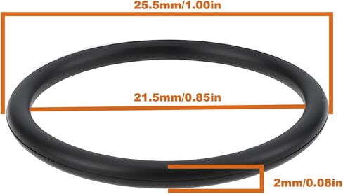10pcs Cylinder Coolant Crossover Tube O-Rings 91310-MB0-003 Compatible with Honda Shadow 750 1100 in Kuwait