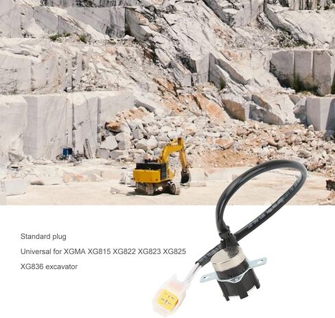 Universal Throttle Motor Dial Knob Switch High Precision Speed Control Durable ABS Alloy Steel Replacement Part for XGMA XG815 XG822 XG823 XG825 XG836 Excavator in Kuwait