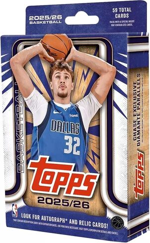 Topps 2025-26 Basketball 59-Card Hanger Box in Kuwait