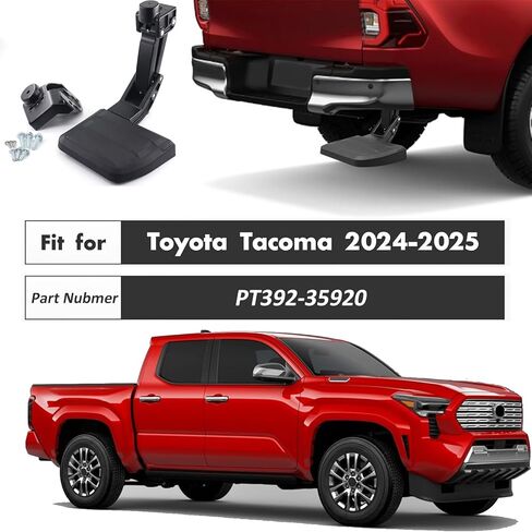 PT392-35920 Tailgate Bed Folding Truck Step Retractable Bumper Assembly Kit Fits Toyota Tacoma 2024 2025 in Kuwait