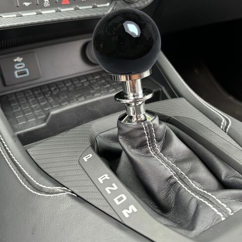 JSD Shift Knob Automatic for 2015-2025 Mustang (غير متوافق مع GT350 وGT500) (أحمر) in Kuwait