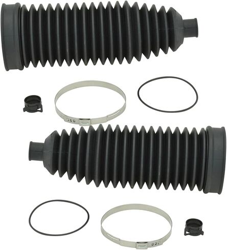Steering Rack and Pinion Bellows 2 Piece Set - for 2006-2010 BMW 650i in Kuwait