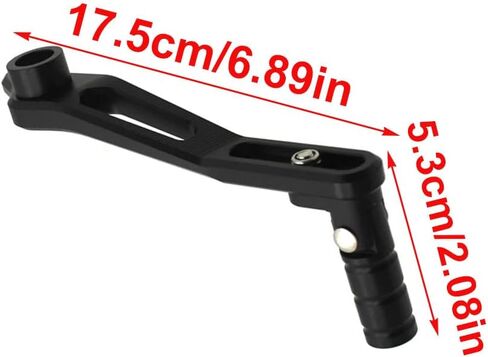 MACHSWON Gear Shift Lever Shifter Pedal, Compatible with Ducati Multistrada 1200 Enduro 2011-2018, Multistrada 950 2017-2018, 1 pc (Black) in Kuwait