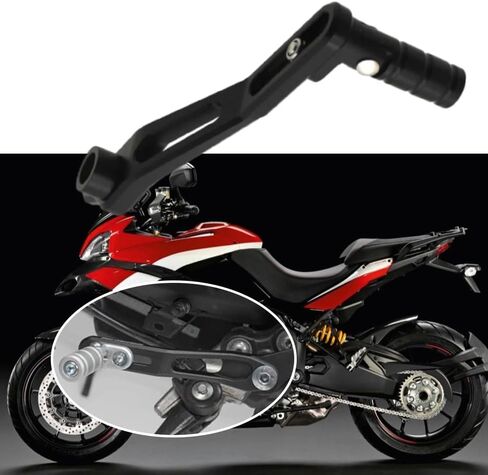 MACHSWON Gear Shift Lever Shifter Pedal, Compatible with Ducati Multistrada 1200 Enduro 2011-2018, Multistrada 950 2017-2018, 1 pc (Black) in Kuwait