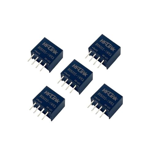 50pcs/lot Small Size B0505S-1WR3 Electronic 1W 5V 200mA DC DC Power Supply Intelligent Module 88% Efficiency in Kuwait