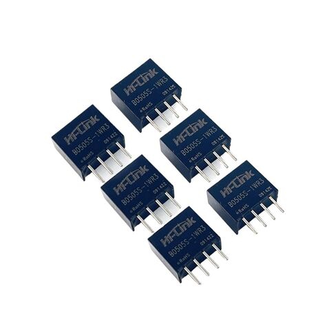 50pcs/lot Small Size B0505S-1WR3 Electronic 1W 5V 200mA DC DC Power Supply Intelligent Module 88% Efficiency in Kuwait