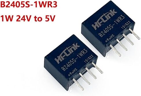 10pcs/lot B2403S-1WR3 Step Down 1W 24V to 3.3V 303mA DC DC Power Supply Module Consumer Electronics in Kuwait