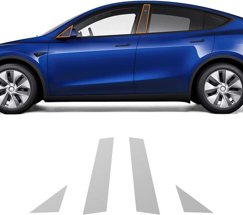 Precut Protective Film for 2025-2026 Tesla Model Y Juniper Gloss Clear 8.5mil TPU PPF Scratch Protector Exterior Accessories (Front Bar Center Part 1Pcs) in Kuwait