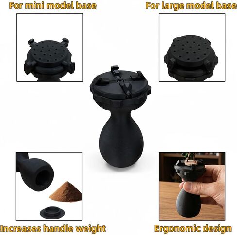 2PCS Miniature Painting Handle, Upgraded Four-Claw Clips & Heavy-Duty Material, 360 Rotatable Model Paint Holder for Wargame & DND Figurines, Fits 20-45mm Bases, Ergonomic Hobby Painting Handle in Kuwait