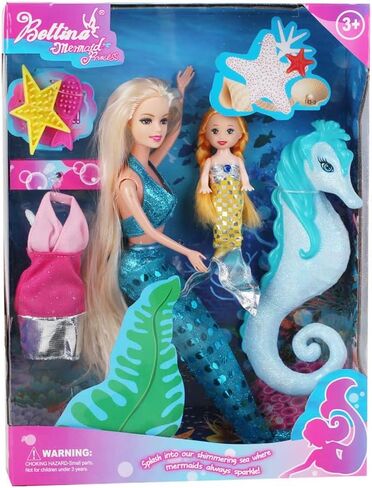 BETTINA Unicorn and Princess Doll, Magical Light Unicorn Toys, Princess Toys for Girls 3+, Unicorn Gifts for Christmas Birthday for Kids Girls Aged 3 4 5 6 7 8 in Kuwait