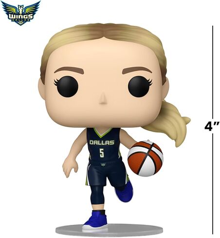 فانكو بوب! WNBA: Dallas Wings - Paige Bueckers - شخصية فينيل قابلة للتجميع - فكرة هدية - بضائع رسمية - ألعاب للأطفال والكبار - عشاق الرياضة - شخصية نموذجية لهواة الجمع والعرض in Kuwait