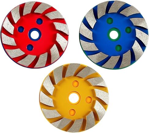 Diamond Concrete Grinding Wheel,Grinding Disc,Heat Treated Cutting Disc,Angle Grind Accessories for Removing Cement(8) in Kuwait