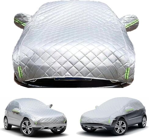Hail Protector Car Cover SUV Compatible with Toyota RAV4/Honda CR-V/Tesla Model Y, 5 Layers Thicken Padded Hail Protection Blanket in Kuwait