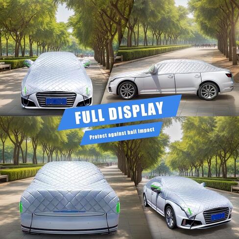 Hail Protector Car Cover SUV Compatible with Toyota RAV4/Honda CR-V/Tesla Model Y, 5 Layers Thicken Padded Hail Protection Blanket in Kuwait