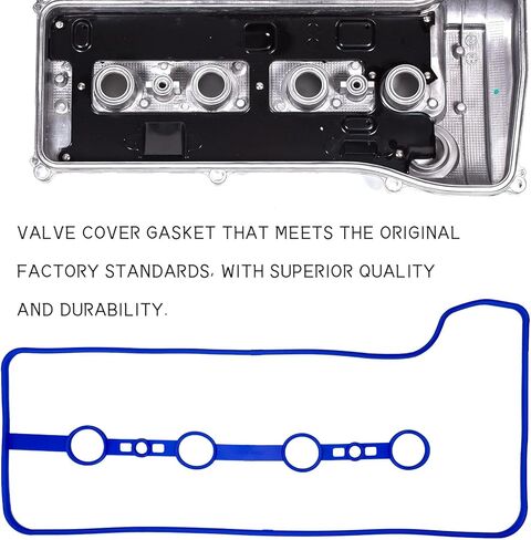 VS50530R Engine Valve Cover Gasket Set for Toyota Camry Corolla Matrix Highlander RAV4 Solara, Rubber Engine Head Valve Cover Gasket Seal Kit Replacement 11213-28021 112130H010 VS50362 0361639 in Kuwait