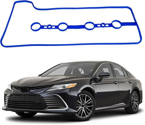 VS50530R Engine Valve Cover Gasket Set for Toyota Camry Corolla Matrix Highlander RAV4 Solara, Rubber Engine Head Valve Cover Gasket Seal Kit Replacement 11213-28021 112130H010 VS50362 0361639 in Kuwait