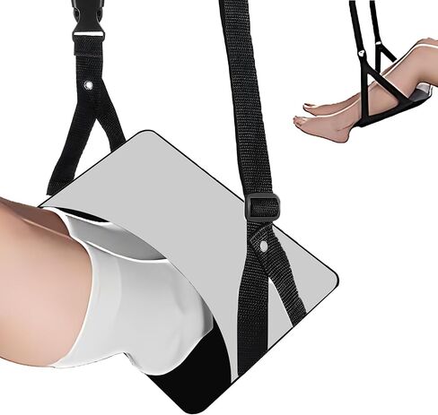 أرجوحة قدم الطائرة، أرجوحة قدم مريحة لإكسسوارات السفر بالطائرة، أدوات الطائرة، استخدام جيد لأساسيات السفر، المكتب، المكتب (ماندالا، عبوة واحدة) in Kuwait