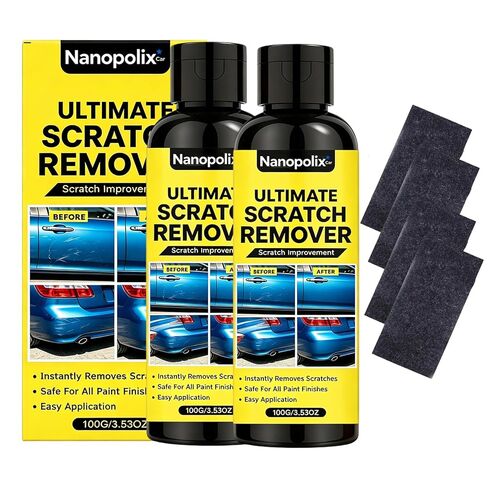 NanoPolix Scratch Remover, Nano Polix Ultimate Scratch Remover Car Cloth Kit, for Minor Car Paint & Scratch Repair, Swirl & Water Spots Remover (1pc) in Kuwait