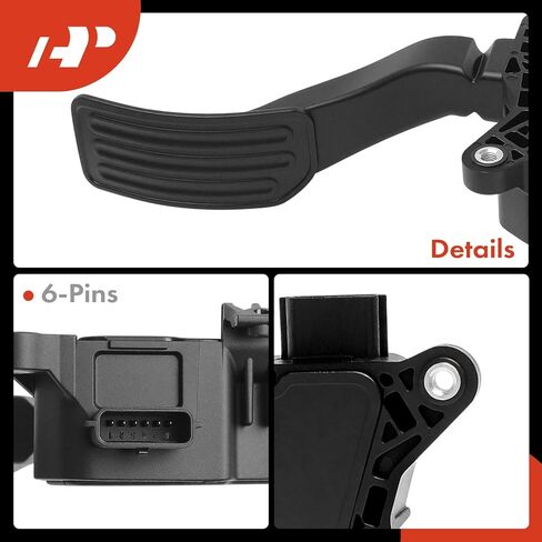A-Premium Accelerator Pedal with Position Sensor Assembly Compatible with Nissan Versa 2014 2015 2016, Automatic CVT Transmission in Kuwait