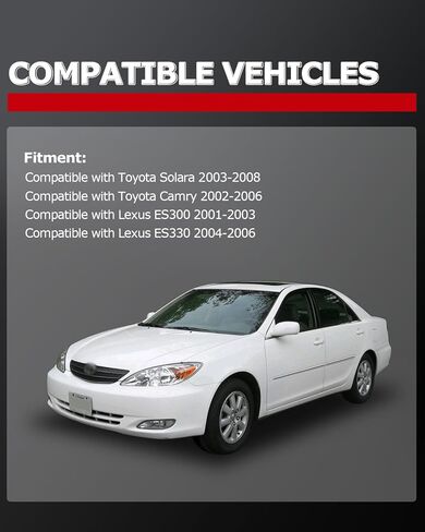 دواسة تسريع 1ST مع مستشعر موضع بديل APS146 يناسب Toyota Solara Camry 2002-2008، لسيارة Lexus ES300 ES330 2001-2006، يستبدل OE: 22620V2700 7801033010 A22608900 in Kuwait