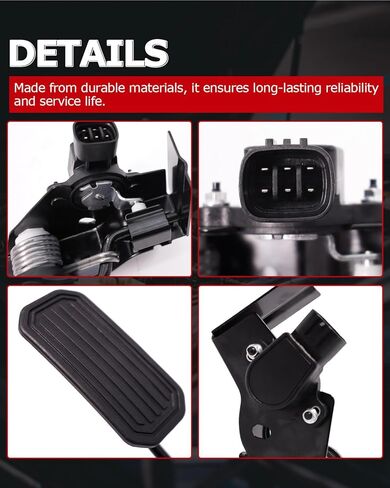 دواسة تسريع 1ST مع مستشعر موضع بديل APS146 يناسب Toyota Solara Camry 2002-2008، لسيارة Lexus ES300 ES330 2001-2006، يستبدل OE: 22620V2700 7801033010 A22608900 in Kuwait