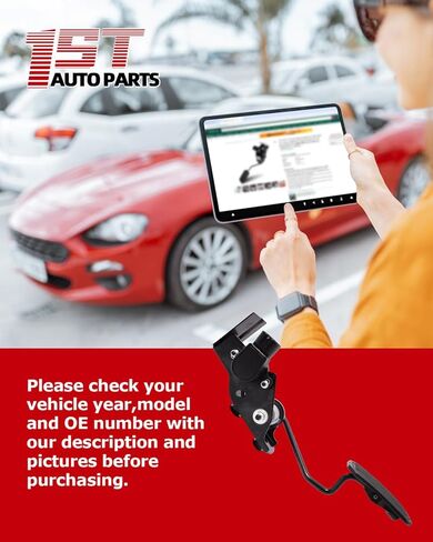 دواسة تسريع 1ST مع مستشعر موضع بديل APS146 يناسب Toyota Solara Camry 2002-2008، لسيارة Lexus ES300 ES330 2001-2006، يستبدل OE: 22620V2700 7801033010 A22608900 in Kuwait
