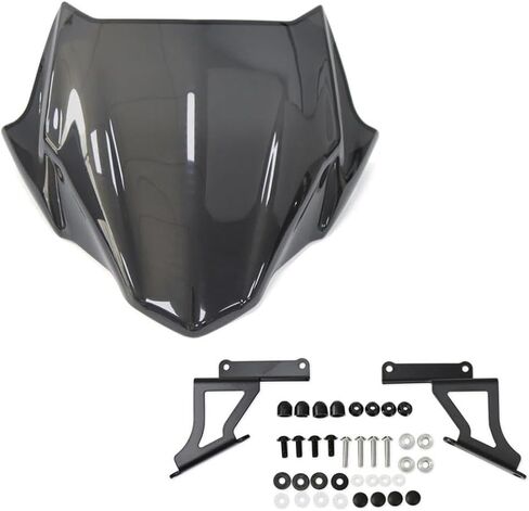 منحرف الرياح للزجاج الأمامي متوافق مع Z650 Z900 2020 2021 2022 2023 2024(1) in Kuwait