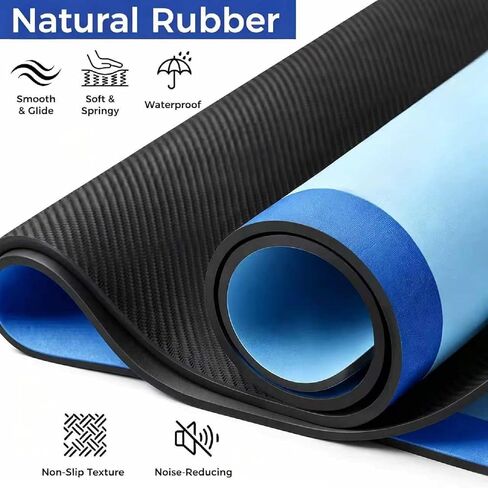 Mahjong Mat 31.5"x31.5", Non-Slip Noise Reduction Table Cover, Portable Gaming Mat for Mahjong, Poker, Cards, Board Games with Carrying Bag(Blue) in Kuwait