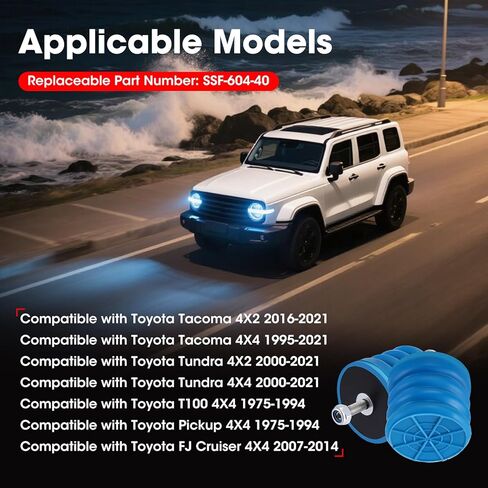 Air Helper Springs Left Right Front Rear SSF-604-40 Compatible with Toyota Tacomaz, Tuindra, Pickup, FJ Cruiser 100, 4Runner, Lexus LX470, Lexus GX460, GX470, Set of 2 in Kuwait
