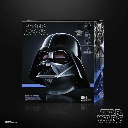 STAR WARS The Black Series Darth Vader Premium Electronic Helmet OBI-Wan Kenobi Roleplay Collectible Toys for Kids Ages 14 and Up in Kuwait
