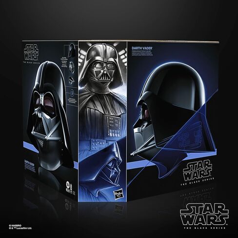 STAR WARS The Black Series Darth Vader Premium Electronic Helmet OBI-Wan Kenobi Roleplay Collectible Toys for Kids Ages 14 and Up in Kuwait