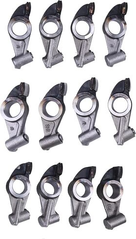 12Pcs Rocker Arm Set Compatible with Nissan 240SX Stanza 2.4L 1989-1991, for Pickup 2.4L 1989-1997, for Axxess 2.4L 1990-1995#13257-40F06 13257-40F07 13257-40F16 13257-40F17 in Kuwait