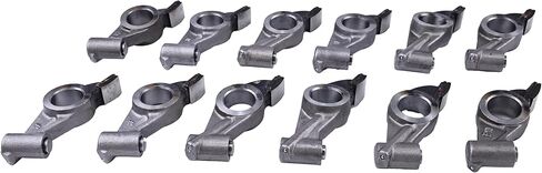 12Pcs Rocker Arm Set Compatible with Nissan 240SX Stanza 2.4L 1989-1991, for Pickup 2.4L 1989-1997, for Axxess 2.4L 1990-1995#13257-40F06 13257-40F07 13257-40F16 13257-40F17 in Kuwait