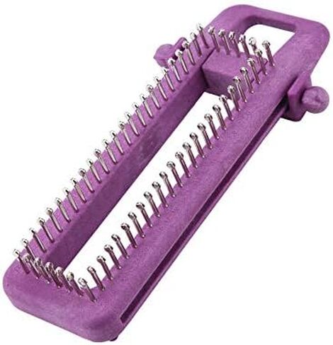 Adjustable Sock Knitting Loom Kit, Reusable DIY Sock Loom for Knitting Socks, One Size Fits Kids to Adult Up to Size 42, Purple by POCREATION in Kuwait