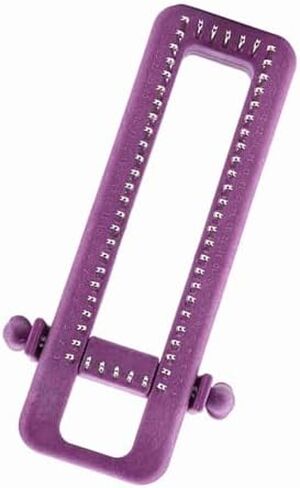 Adjustable Sock Knitting Loom Kit, Reusable DIY Sock Loom for Knitting Socks, One Size Fits Kids to Adult Up to Size 42, Purple by POCREATION in Kuwait