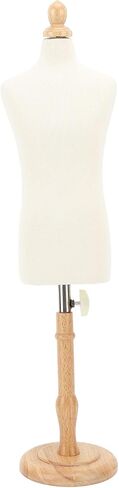 M Body Dr Form with Stand Hing Mannequin Torso Fo Sewing Display - Fixable Eleg Versatile Dr Model in Kuwait