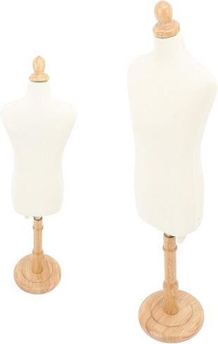 M Body Dr Form with Stand Hing Mannequin Torso Fo Sewing Display - Fixable Eleg Versatile Dr Model in Kuwait