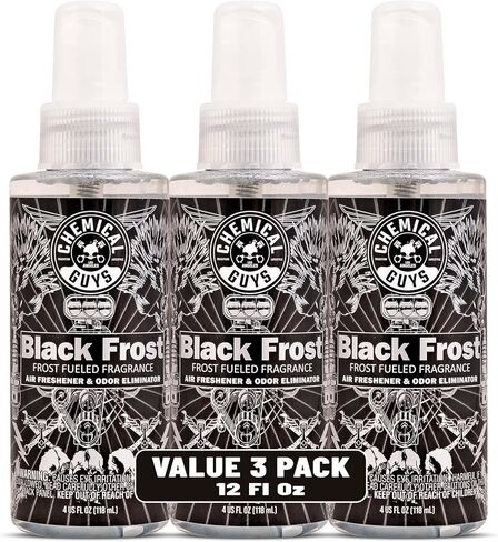Chemical Guys Signature Scent Air Freshener & Odor Eliminator (4 oz) (3 Pack) – Crisp, Masculine Fragrance Spray for Car, Office & Interior Spaces in Kuwait