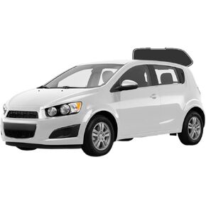 غشاء ملون للنافذة مسبقًا لسيارة Chevy Sonic Hatch 2012-2020 للزجاج الأمامي 35% VLT 2Ply مضاد للكسر، كتلة للأشعة فوق البنفسجية، حماية للخصوصية، سهل التركيب، لا حاجة للتشذيب، تقليل الحرارة والوهج in Kuwait