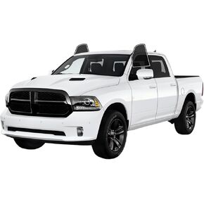 طبقة تظليل النافذة مسبقة القطع من AUTOTEK لـ RAM 1500 Crew 2009-2018 الزجاج الأمامي 20% VLT 2Ply مضاد للكسر، كتلة للأشعة فوق البنفسجية، حماية الخصوصية، سهل التركيب، لا حاجة للتشذيب، تقليل الحرارة والوهج in Kuwait