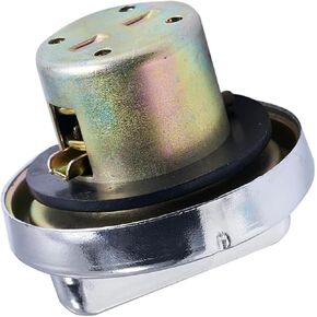 Fuel Gas Tank Cap, Motorcycle Metal Fuel Tank Cap Cover, Compatible with GY6 50cc 125cc 150cc 250cc Scooters Mopeds ATVs(Silver) in Saudi Arabia