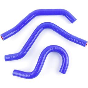 Compatible with HONDA CR80R 1998-2002/CR85R EXPERT 2003-2007 SILICONE RADIATOR COOLANT HOSE KIT (Red) in Saudi Arabia