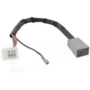 مؤشر التروس الرقمي للدراجات النارية 4 التروس 5 التروس 100cc 110cc 125cc 150cc 200cc LED مؤشر التروس الرقمي للدراجات النارية عرض رافعة التحول الاستشعار 5 / 6 أسلاك in Kuwait