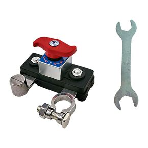 Qianly Car Cut Off Switch Stable Transmission Repair Spare Part Easy to Install Universal Disconnect Switch for Vehicle, Silver in Saudi Arabia